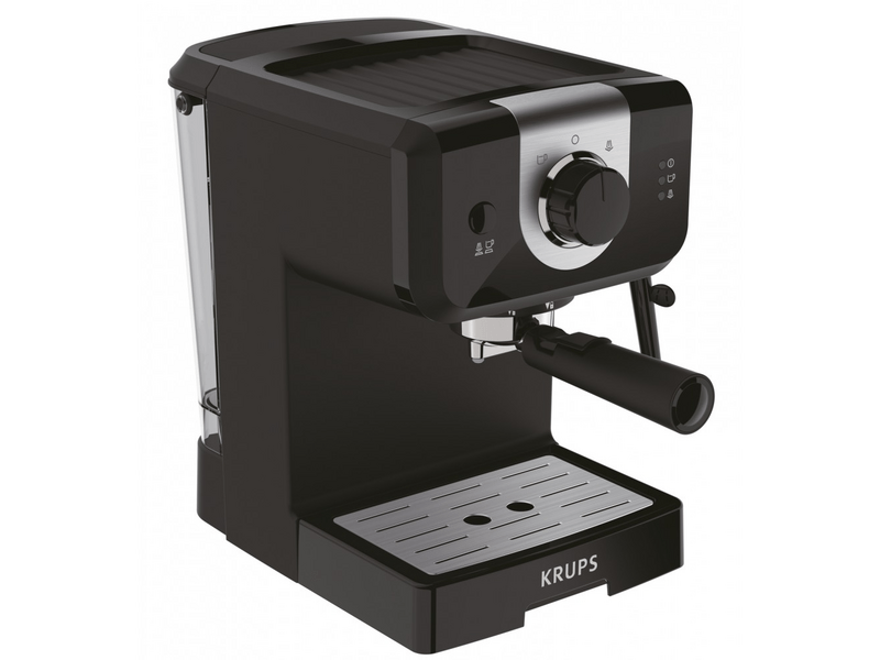 Krups XP320830 Opio Karos presszókávéfőző, Fekete