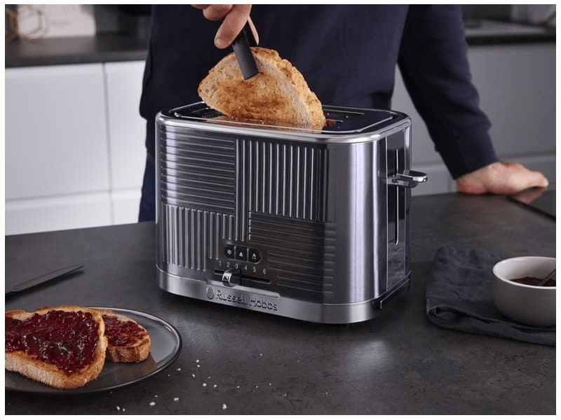 Russell Hobbs 25250-56 Geo Steel kenyérpirító
