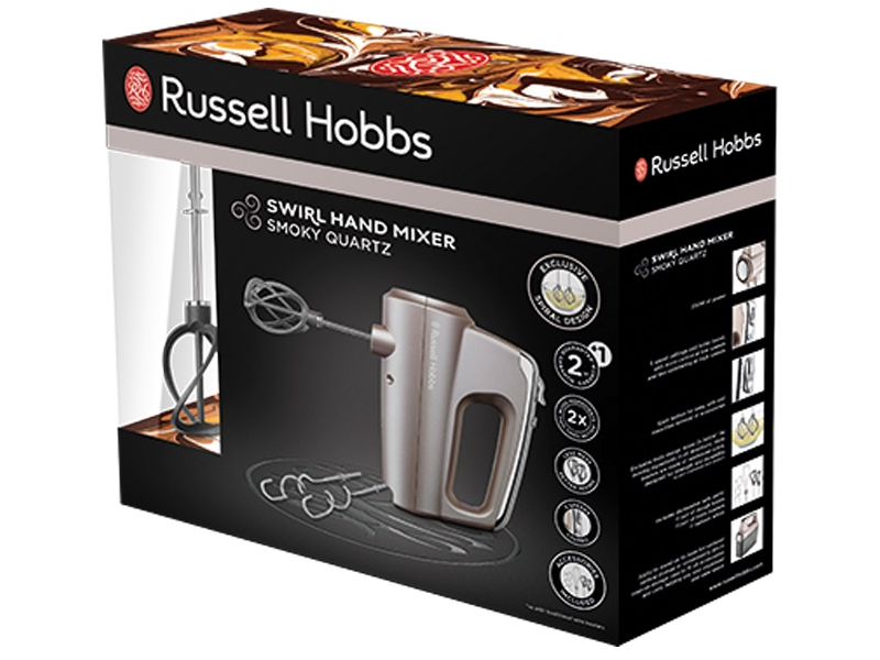 Russell Hobbs 25892-56 Swirl kézi mixer, Füstkvarc