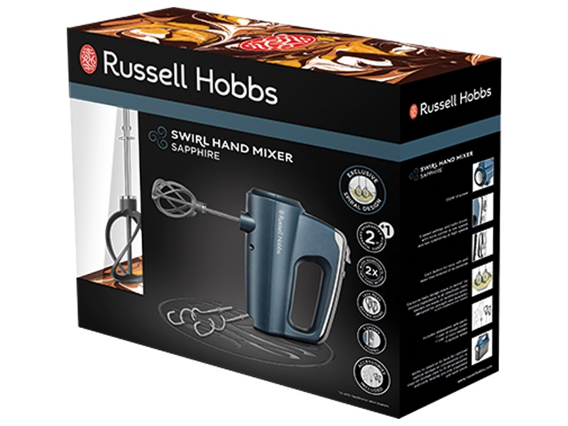 Russell Hobbs 25893-56 Swirl kézi mixer, Zafír