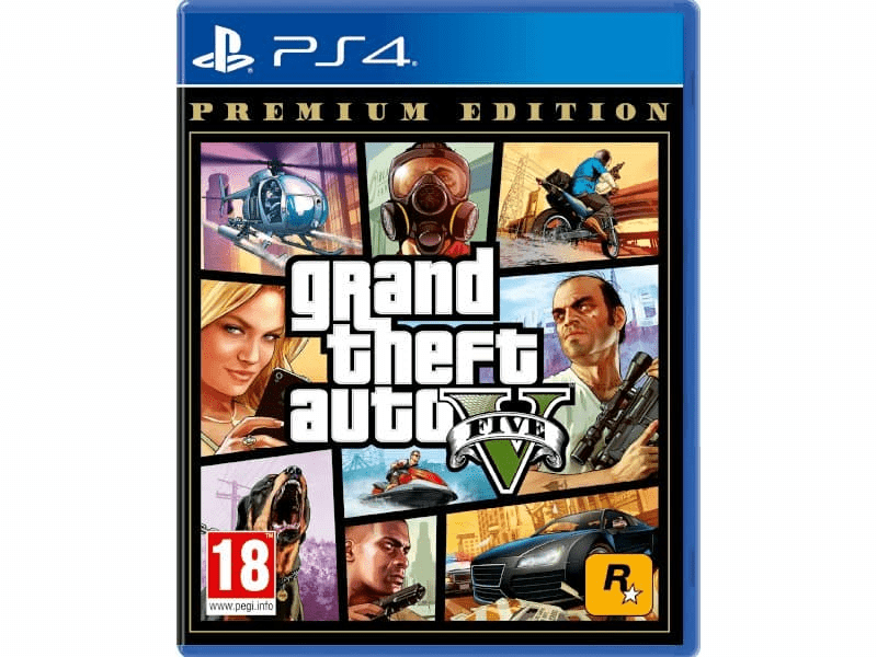 Games Grand Theft Auto V Premium Edition PS4