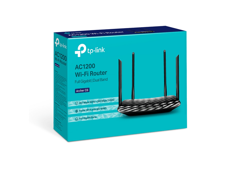 TP-Link AC1200 Archer C6 Wi-Fi Router