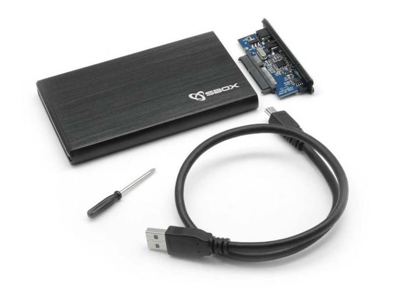 SBOX HDC-2562BK Külső merevlemez ház, 2,5