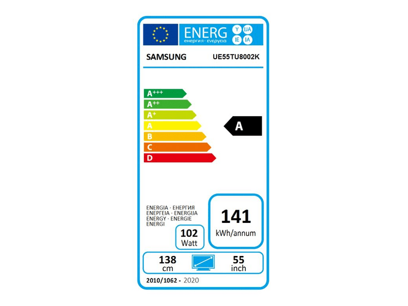 Samsung UE55TU8002KXXH 4K Ultra HD Smart LED Tv