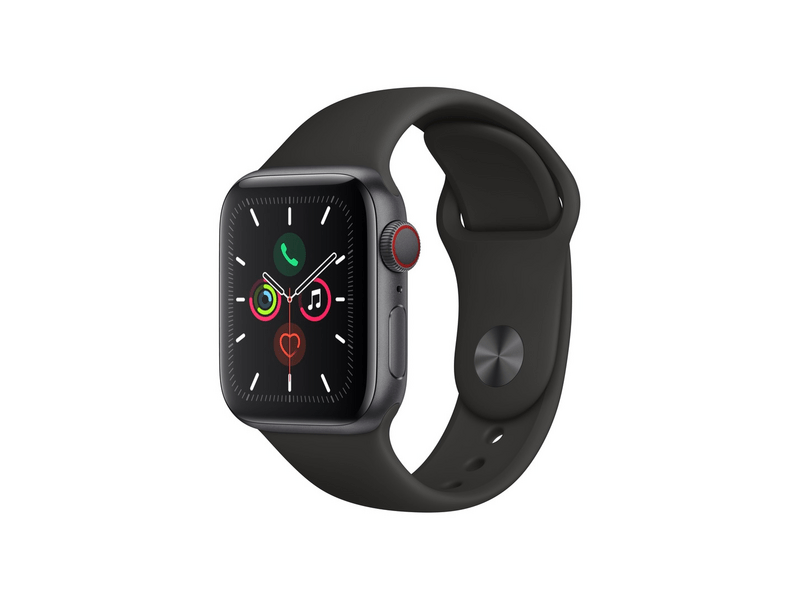 Apple Watch Series 5 (GPS+Cellular) 2020 Okosóra 40mm Asztroszürke MWX32HC/A