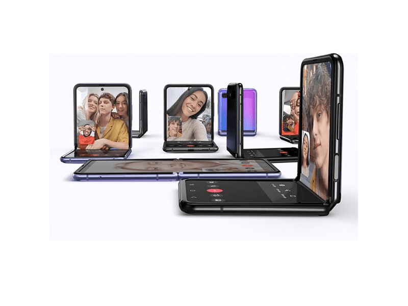 Samsung Galaxy Z Flip 256 GB DualSIM Kártyafüggetlen Okostelefon, Lila