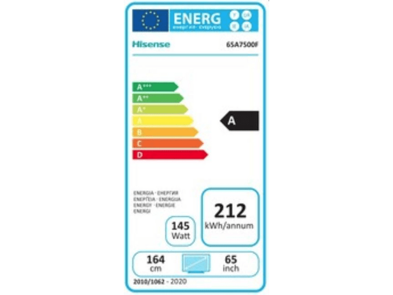 Hisense H65A7500F 4K Ultra HD LED Smart Tv