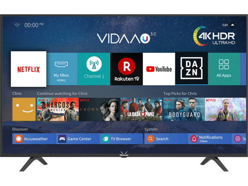 Hisense H50B7100 4K Ultra HD LED Smart Tv