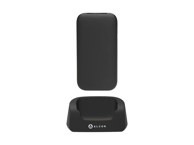 Alcor Handy D Dual SIM Kártyafüggetlen Mobiltelefon fekete