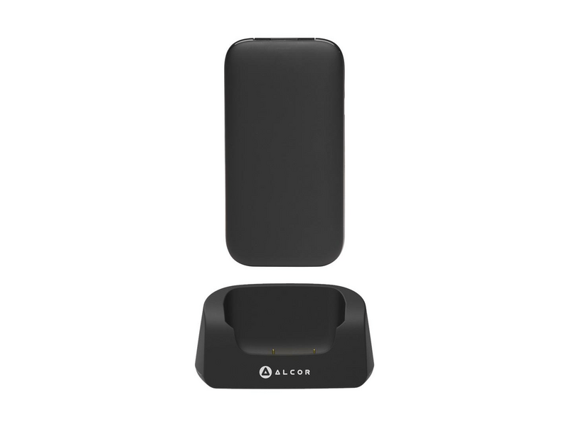 Alcor Handy D Dual SIM Kártyafüggetlen Mobiltelefon fekete