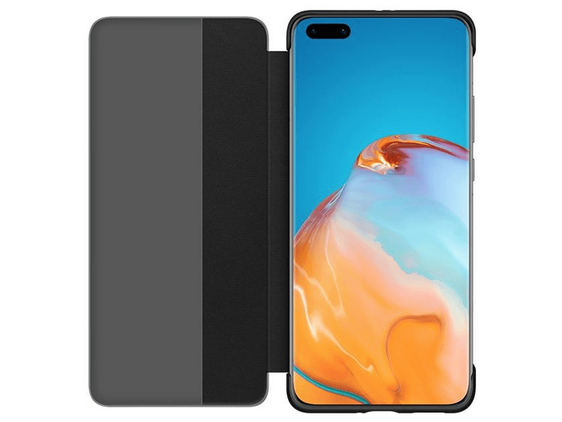 Huawei Smart View Flip Cover P40 fekete