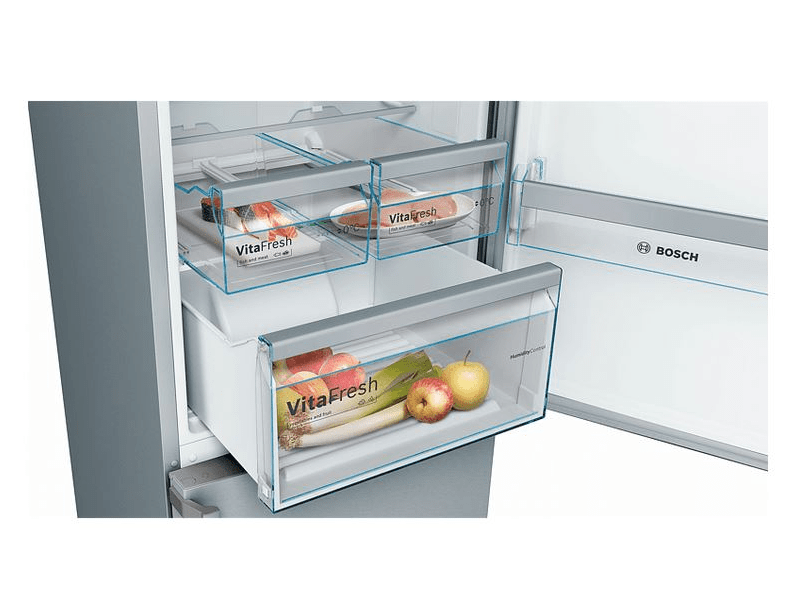 Bosch KGN39MIEP Alulfagyasztós kombinált hűtőszekrény