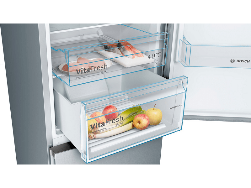 Bosch KGN392IDA Alulfagyasztós kombinált hűtőszekrény