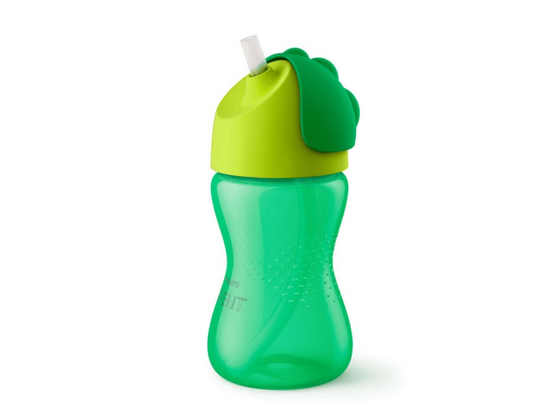 Philips SCF798/01 Avent Bendy Szívószálas itató pohár 300 ml, Zöld