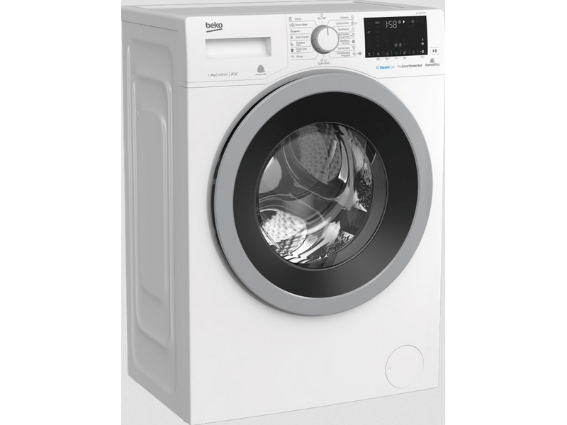 BEKO WUE8633XST Elöltöltős mosógép