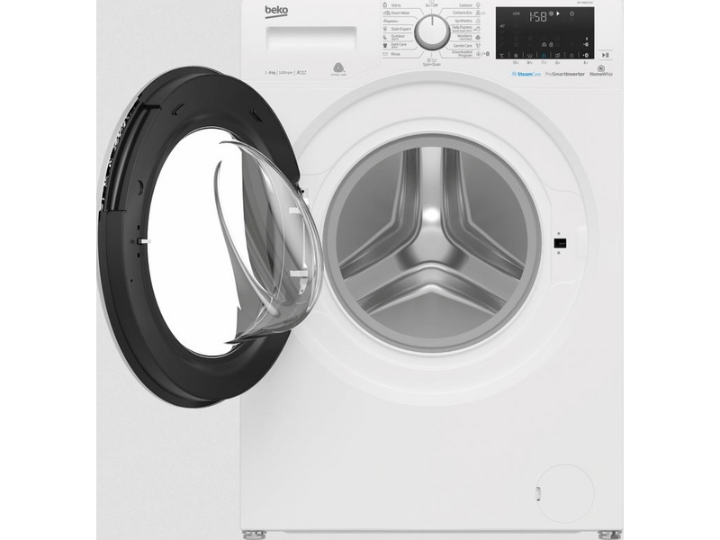BEKO WUE8633XST Elöltöltős mosógép