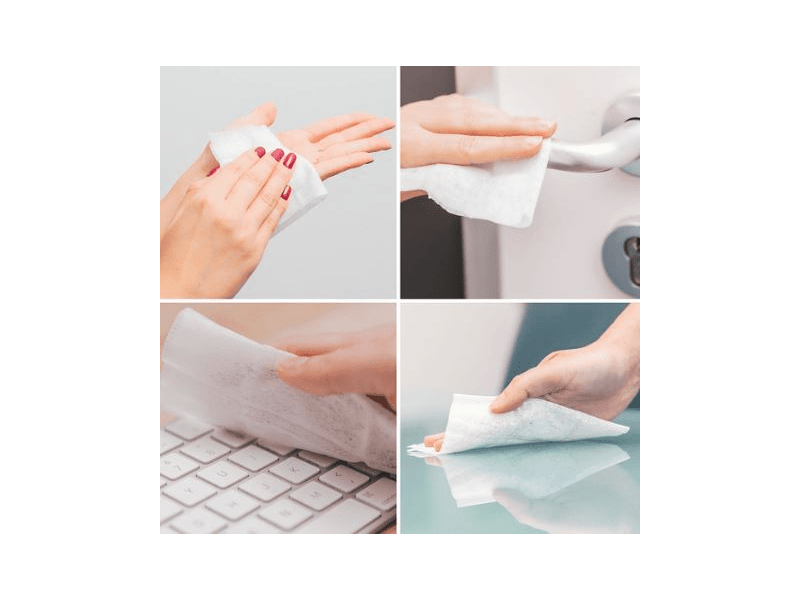 Delight 99015 Kéz- és felületfertőtlenítő kendő, 10 db