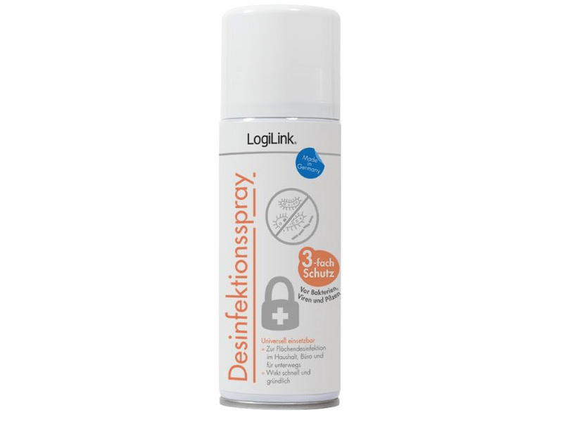Logilink RP0018 Felületfertőtlenítő spray, 200 ml