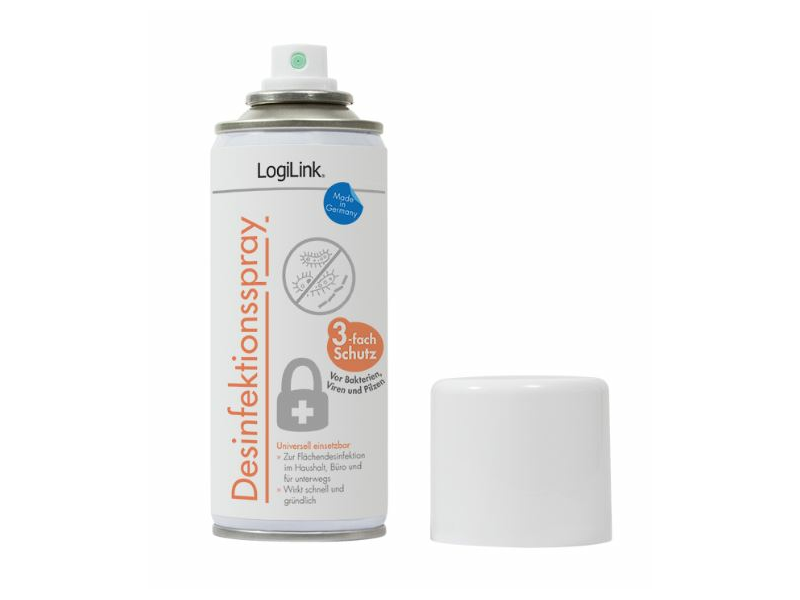 Logilink RP0018 Felületfertőtlenítő spray, 200 ml