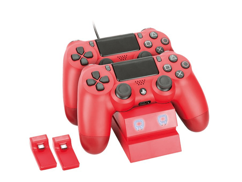 Venom VS2739 Dupla töltőállomás, Piros