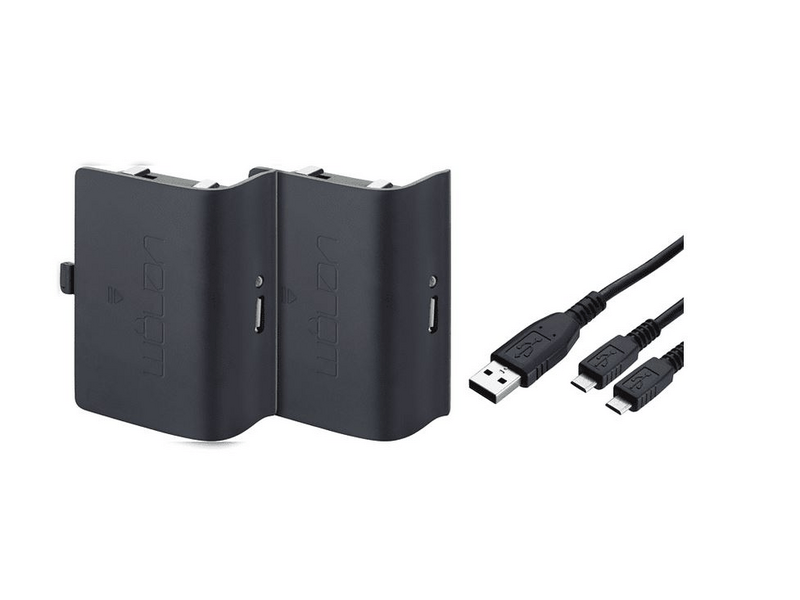 Venom VS2850 akkumulátor csomag töltőkábellel, Fekete