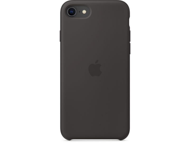 Apple iPhone SE 2020 gyári szilikon tok fekete (MXYH2ZM/A)