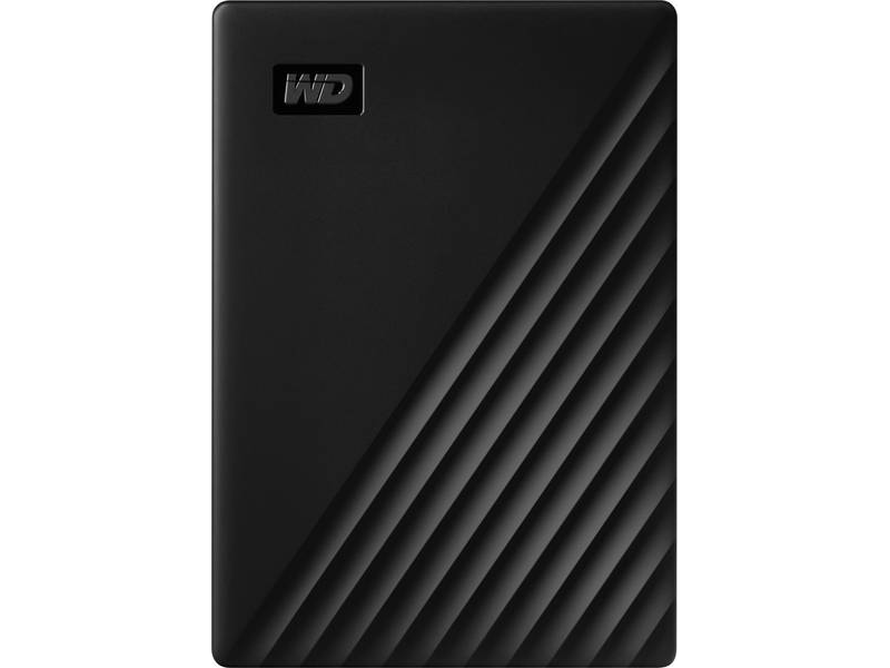 WD My Passport HDD 1TB, USB 3.2 Gen1, fekete (WDBYVG0010BBK)