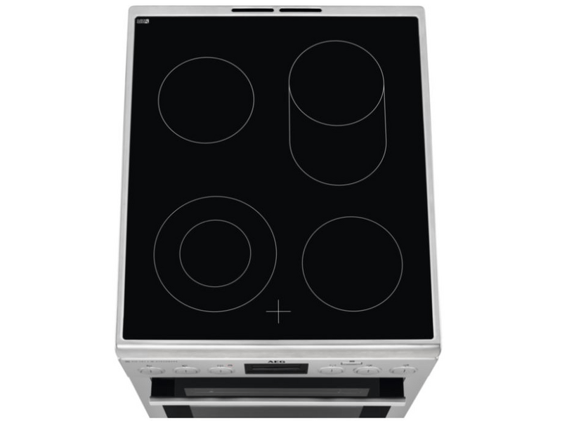 AEG CCB56470BX PlusSteam kerámialapos tűzhely gőzfunkcióval, AirFry