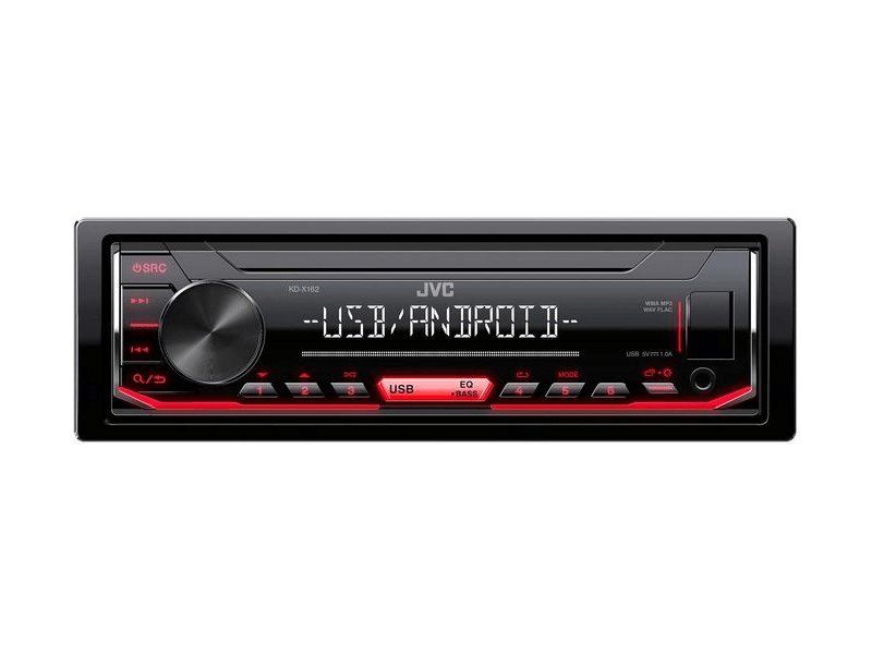 JVC KD-X162 Autórádió USB bemenettel
