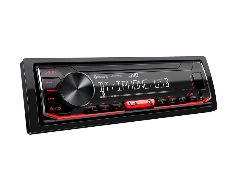 JVC KD-X362BT Autórádió USB bemenettel és Bluetooth funkcióva