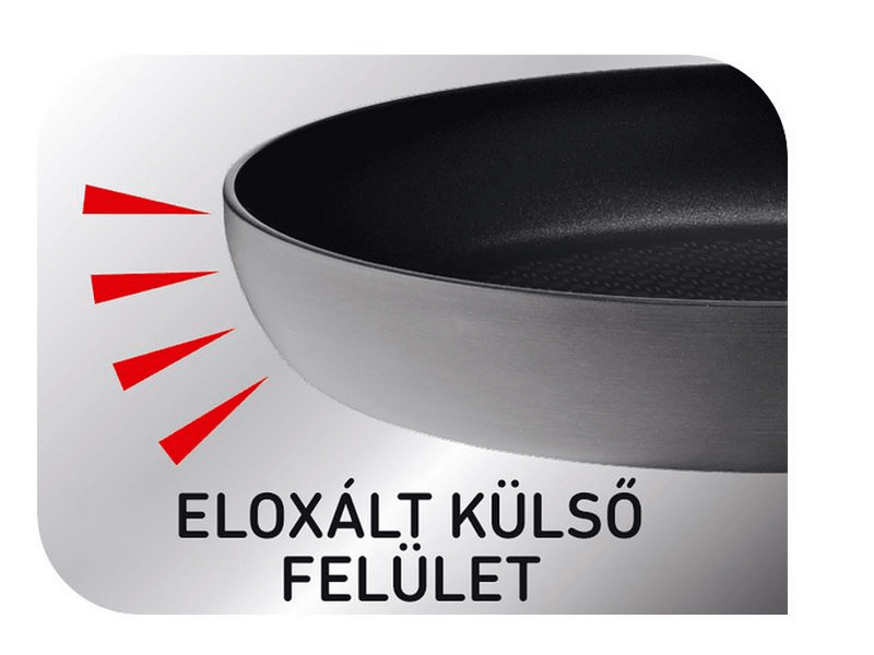 Tefal H9032414 Reserve Collection nyeles lábas fedővel, 20cm