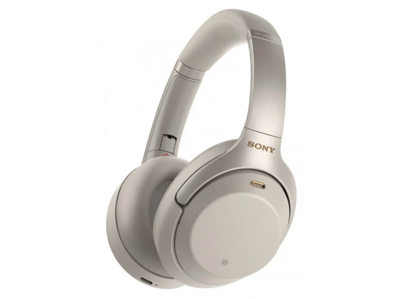 Sony WH 1000 XM3B Bluetooth fejhallgató, ezüst