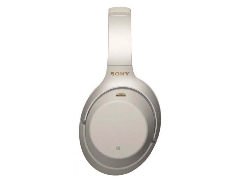 Sony WH 1000 XM3B Bluetooth fejhallgató, ezüst