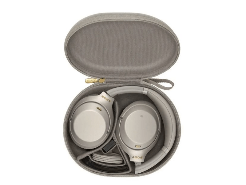 Sony WH 1000 XM3B Bluetooth fejhallgató, ezüst