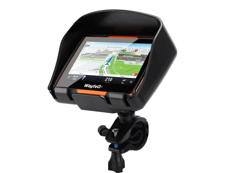 WayteQ xRIDER Smart motoros navigáció