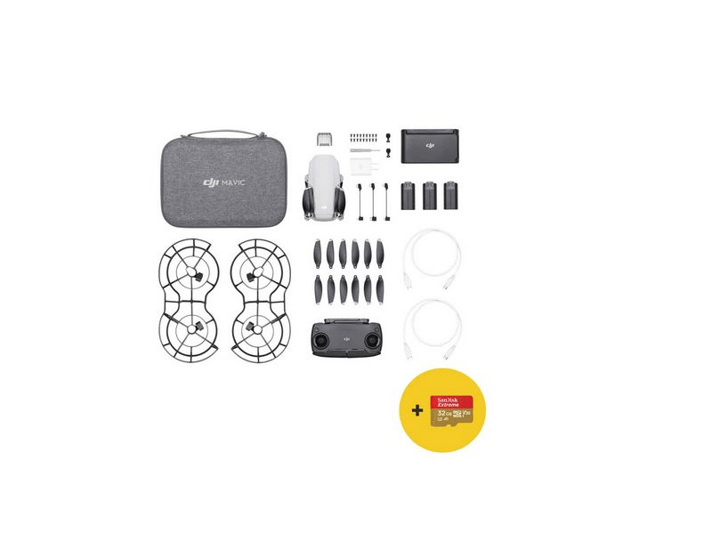 DJI Mavic Mini Fly More Combo + DJI Care Refresh + 32 GB memóriakártya