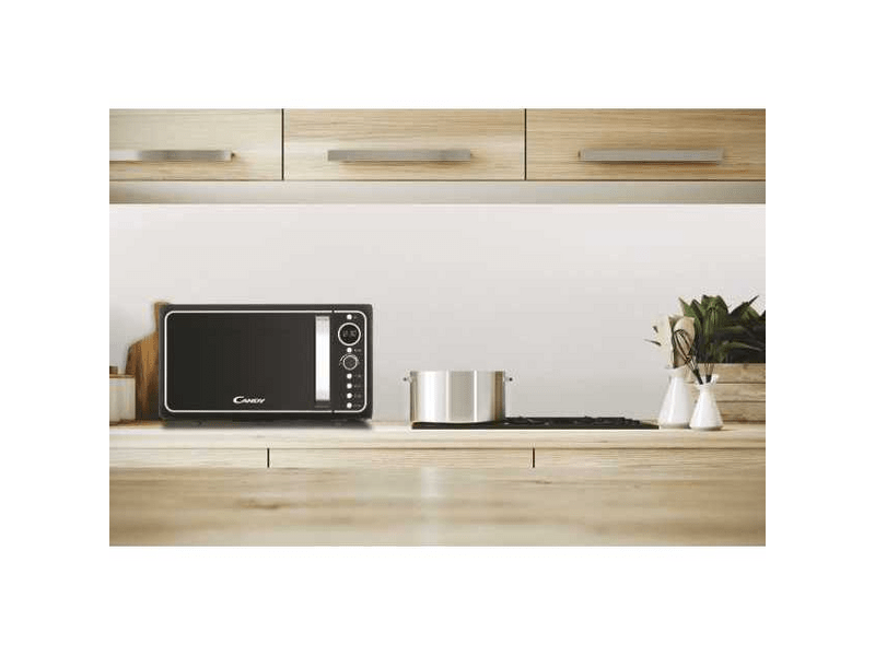 Candy DIVO G25CMB Mikrohullámú sütő grillfunkcióval, Fekete