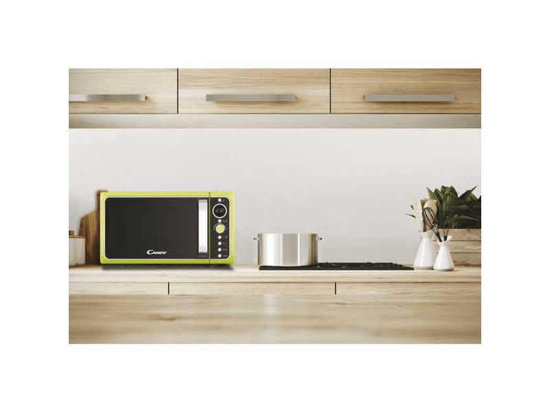 Candy DIVO G25CG Mikrohullámú sütő grillfunkcióval, Zöld