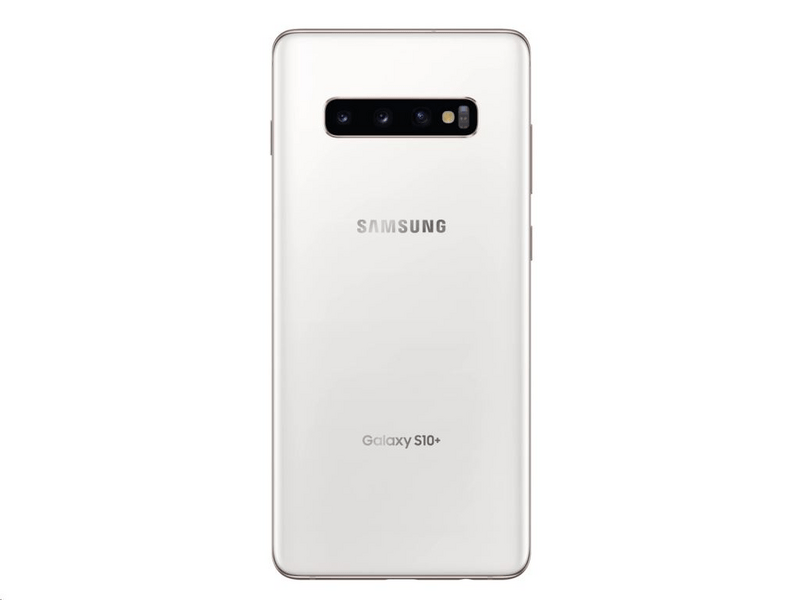 Samsung Galaxy S10+ (G975) Dual SIM Kártyafüggetlen Okostelefon, Fehér