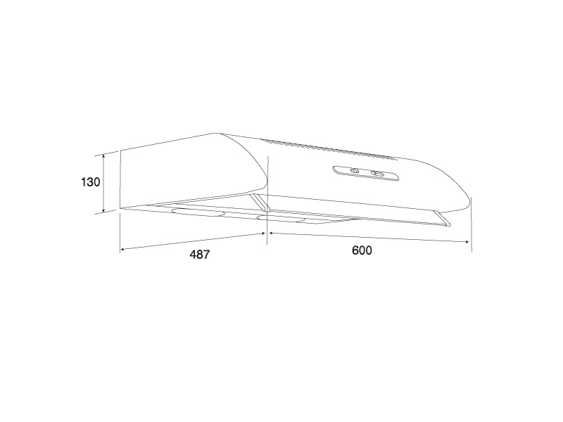 Davoline Olympia 160 ST WH Hagyományos páraelszívó