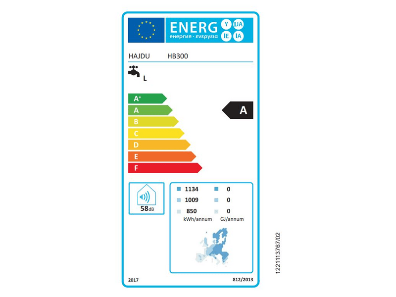 Hajdu HB 300 Hőszivattyús forróvíz tároló