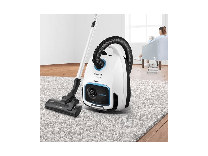 Bosch BGB6SIL1 ProSilence Porzsákos porszívó, Fehér