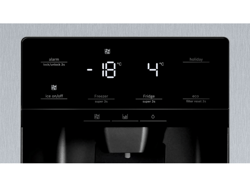 BOSCH KAD93VIFP Side-by-side hűtőszekrény