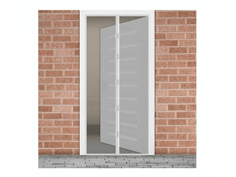 DELIGHT 11398WH Szúnyogháló ajtóra, Fehér