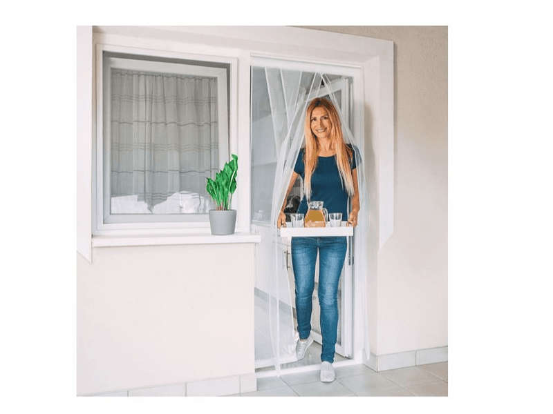 DELIGHT 11608WH Lamellás szúnyogháló szalag ajtóra