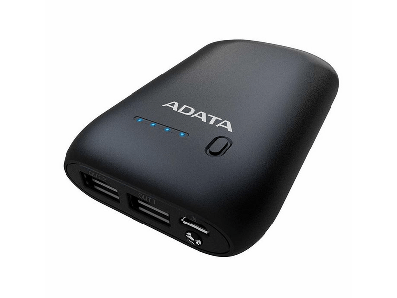 Adata P10050V PowerBank 10050mAh, Fekete