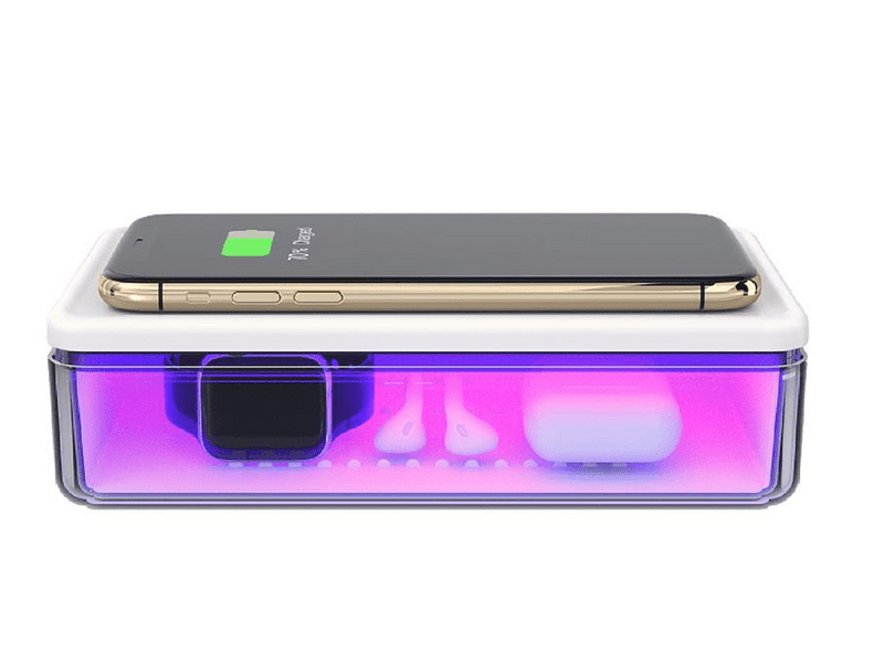 Alcor N52-UVC fertőtlenítő doboz vezeték nélküli töltővel