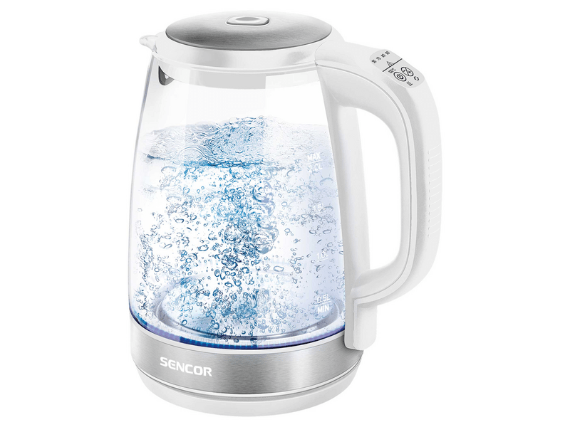 Sencor SWK 2190WH Stakleno kuhalo za vodu, 2 l, bijelo