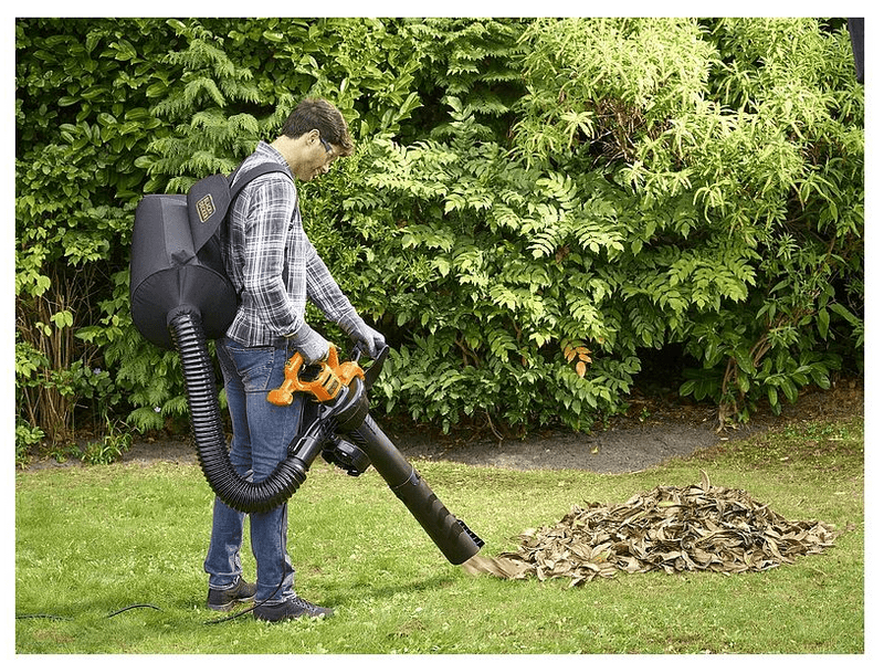 BLACK + DECKER BEBLV260-QS Elektromos avartakarító gyűjtőzsákkal