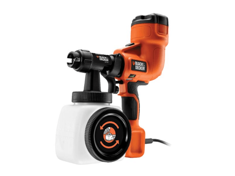 Black & Decker HVLP200-QS Festékszóró pisztoly, 400 W, 1200 ml